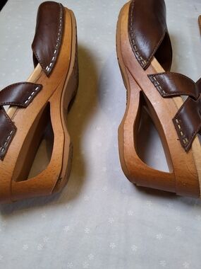 Dansko Brown Leather Mary Jane Sandal